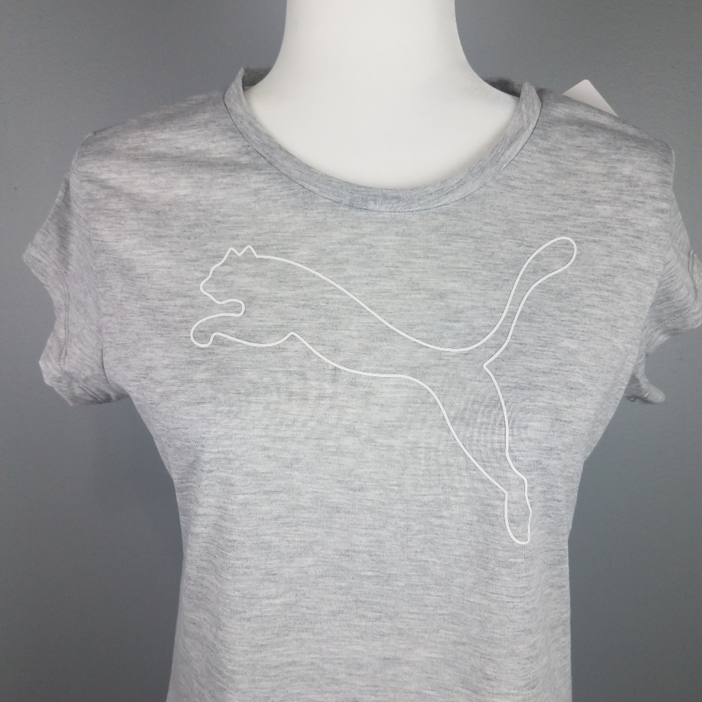 NWT Puma Gray Athletic Shirt Sz M